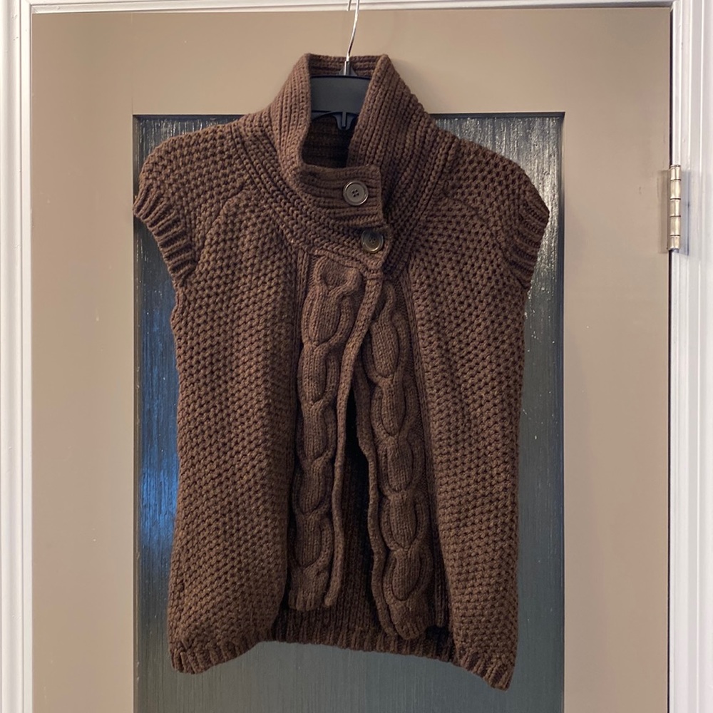 Cozy sweater vest
